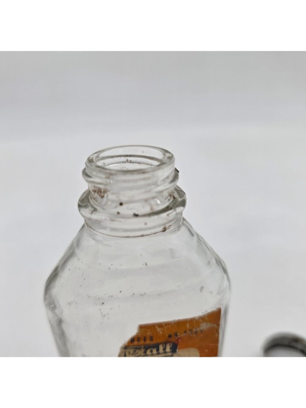 Vintage Rexall Glycerin U.S.P. Glass Bottle With Original Label - Picture 10 of 11